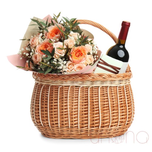 LOVE YOU TENDERLY GIFT BASKET (Local wine)